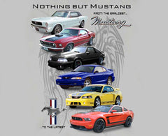 Nothing But Mustangs - Car Shirts Guy 