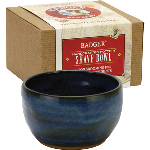 Handmade Pottery Shaving Bowl